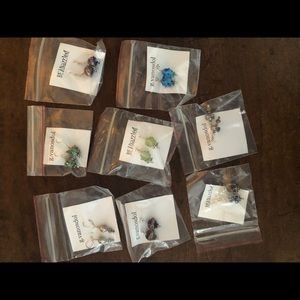 NWT Silver and bead earrings